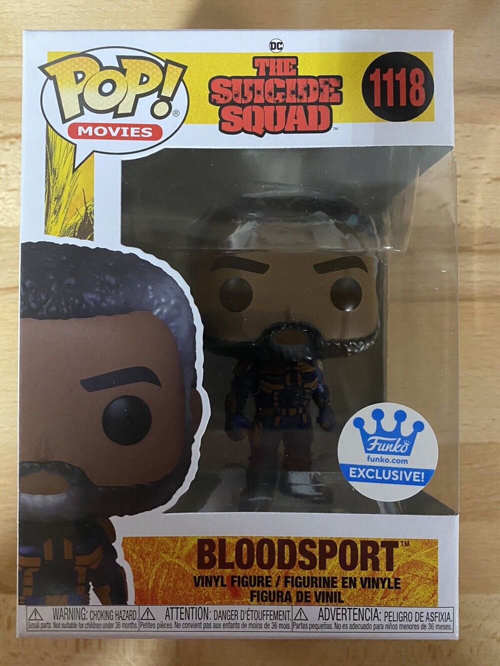Funko POP! Movies The Suicide Squad "Bloodsport" #1118 - Exclusive- Will Smith